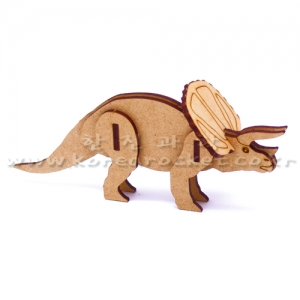 공룡-트리케라톱스(고급목재)