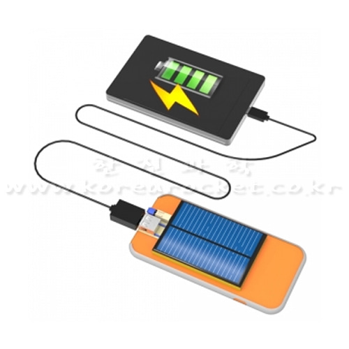 태양광 핸드폰 충전기(케이스형)
