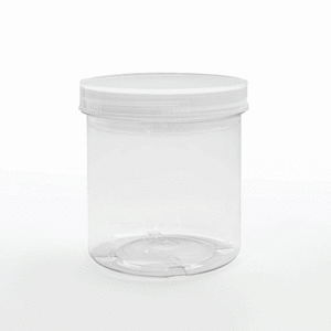 뚜껑이 있는 투명한플라스틱 통(500ml)