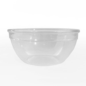 원형 플라스틱 그릇(투명/고강도)
