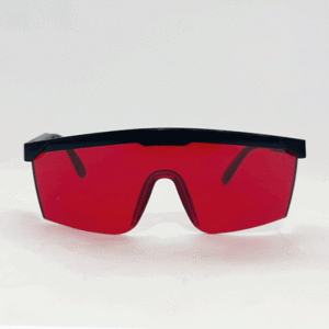 레이저 보안경(빨강색/케이스,안경닦이 포함)