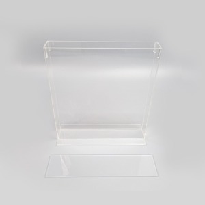 투명한 사각 수조(빛의 굴절 실험 수조/수조 덮개 포함)
